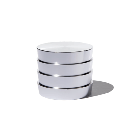 Photograph of product: 4-Piece Silver 55mm Grinder