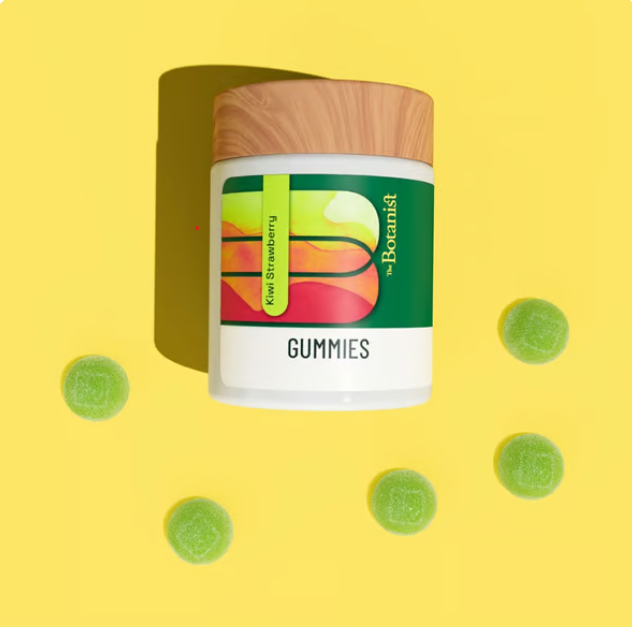 Photograph of product: Kiwi Strawberry 1:1 TH-oui:CBN Gummies 100mg 10pk