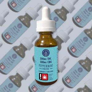 Photograph of product: Tinctures - Focus Oui'd Peppermint - 1 oz. TH-oui