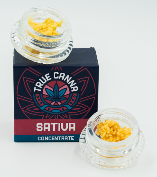 Photograph of product: True Canna Concentrate - Sour Skittlez - Oui'd