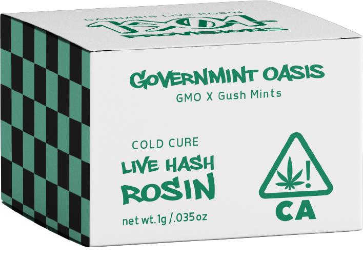 Photograph of product: 1904 - Government Oasis - Rosin