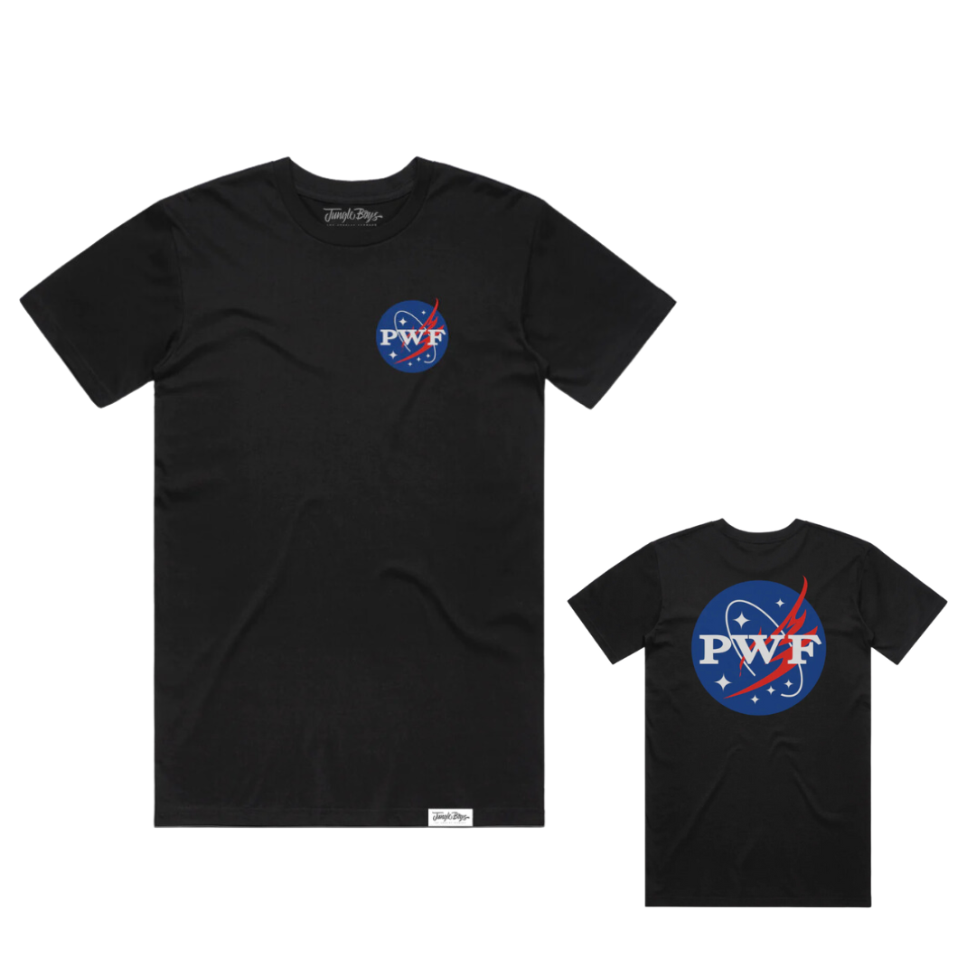 Photograph of product: Jungle Boys Clothing | PWF Circle Tee (Black)
