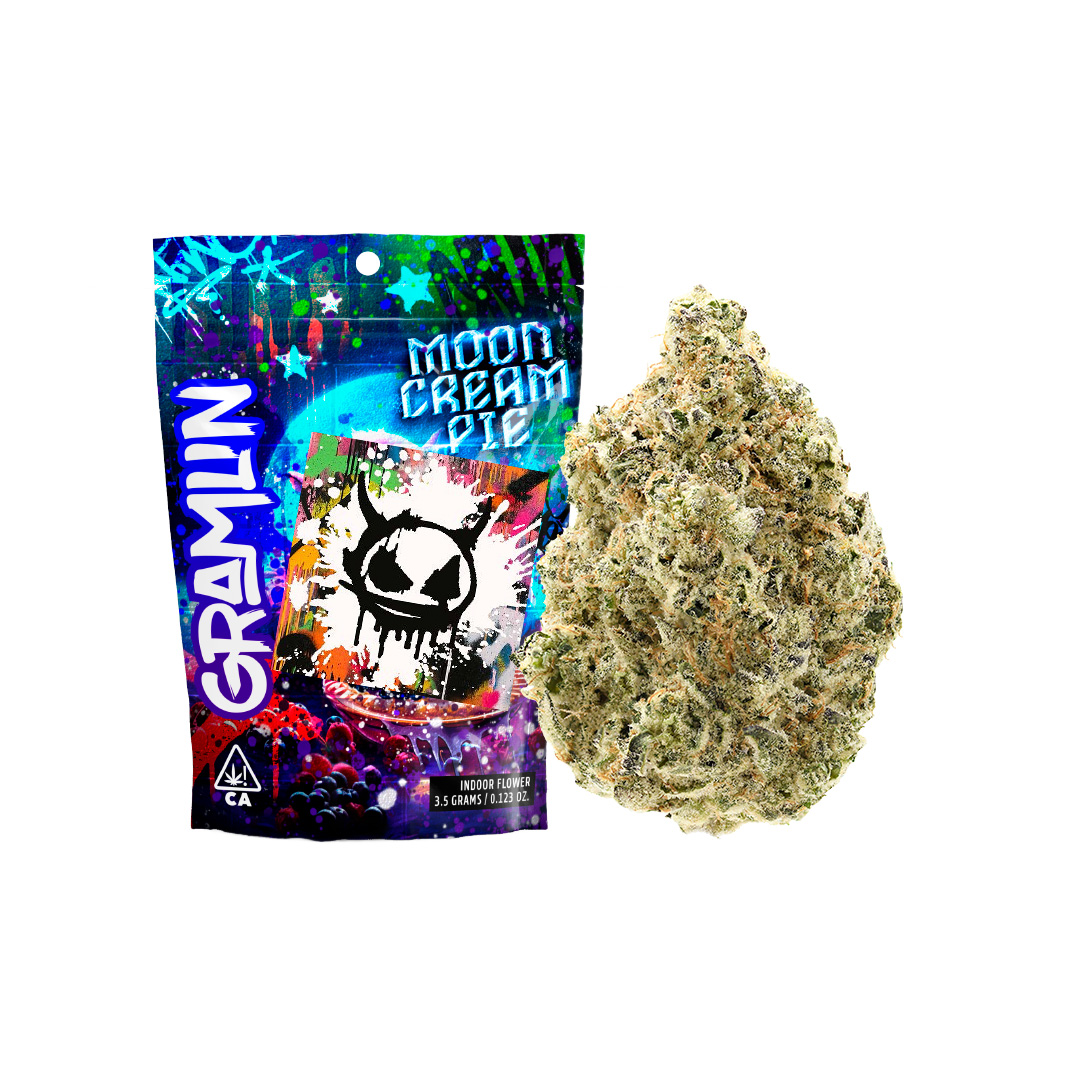 Photograph of product: GRAMLIN FLOWER - MOON CREAM PIE 3.5G