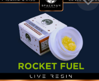 Photograph of Product: Spaceman | Rocket Fuel | Live Resin | 1g