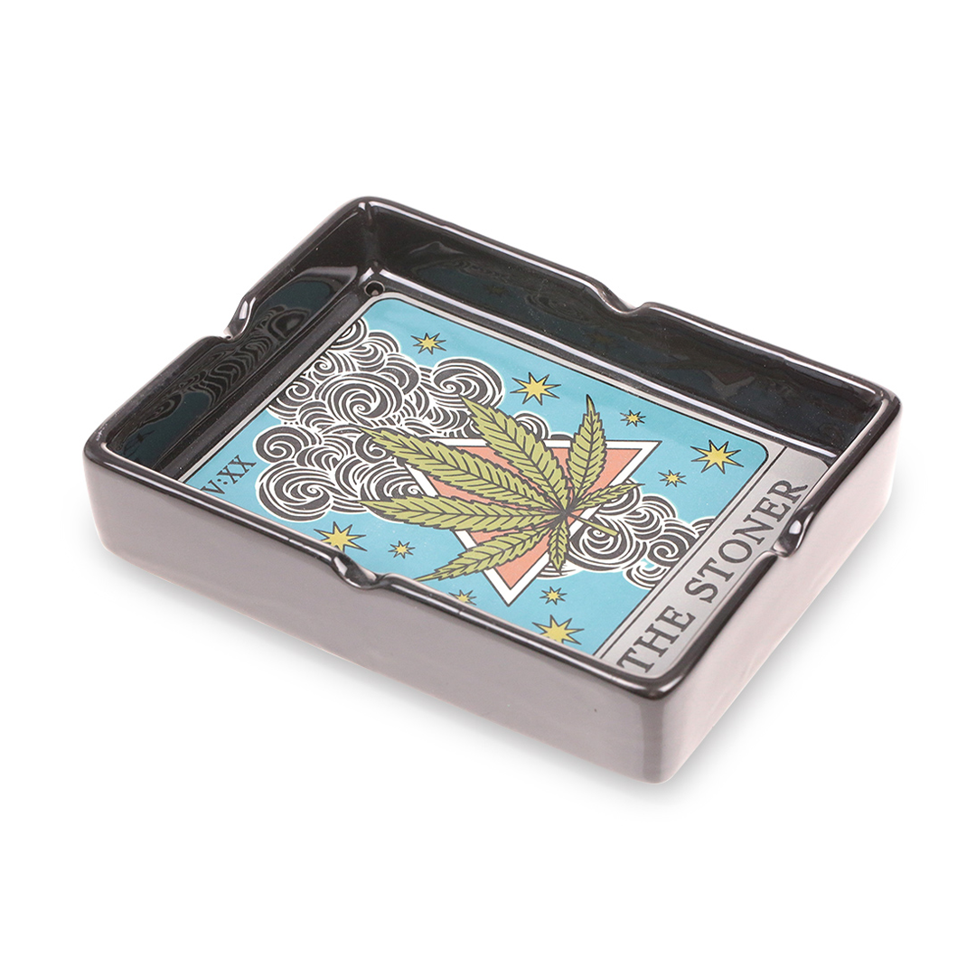 Photograph of product: Stoner Tarot Card Ashtray