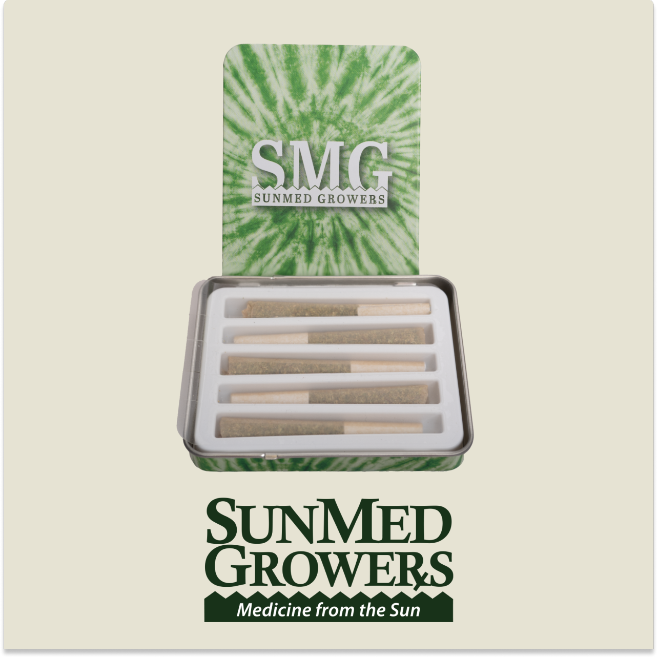 Photograph of product: Sour Diesel 5pk Pre-rolls - 2.5g