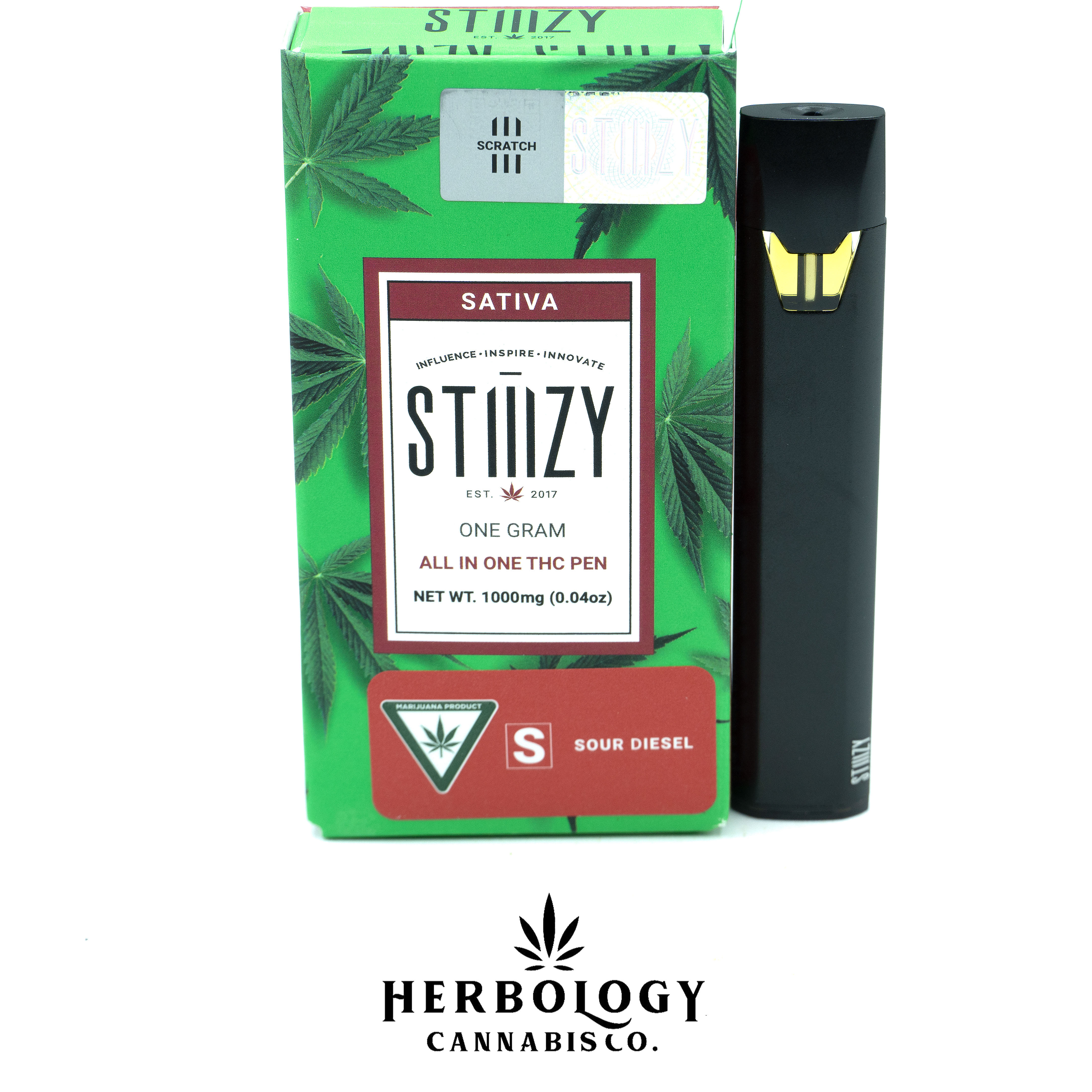 Photograph of product: Stiiizy | Disposable | Sour Diesel | 1g