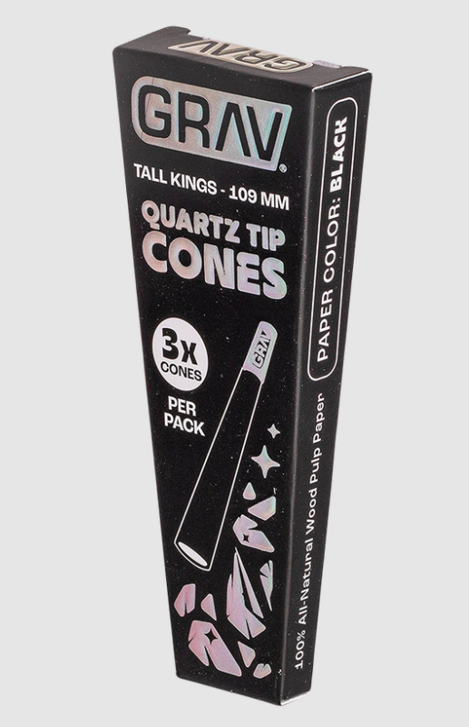Photograph of product: Cones - Quartz Tip - Tall King 109mm - 3pk