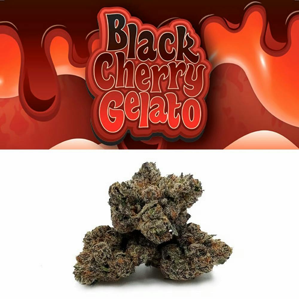 Photograph of product: BLACK CHERRY GELATO 3.5G FLOWER