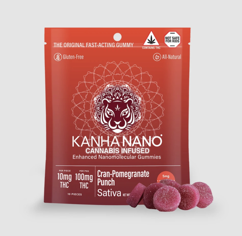 Photograph of product: Gummies - Cran-Pom Punch - 100MG (TAX INCLUDED)