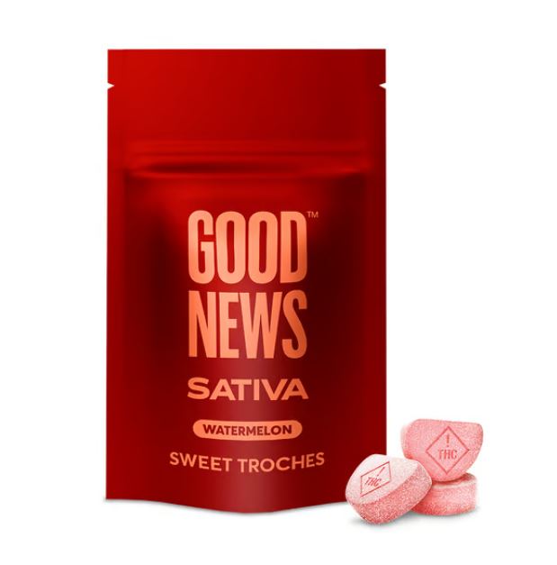 Photograph of product: Watermelon Troches | 10mg/10pk (100mg)