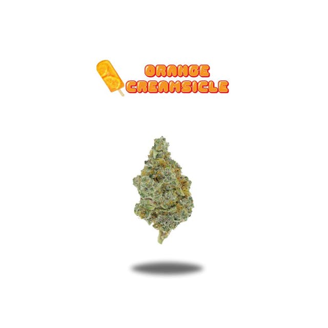 Photograph of product: Orange Creamsicle Premium Flower 3.5g - Black Label Series - 