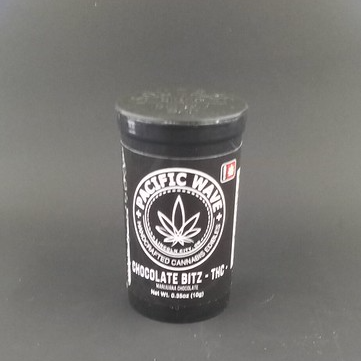Photograph of product: Pacific Wave Chocolate Bitz 10pc Cake Batter