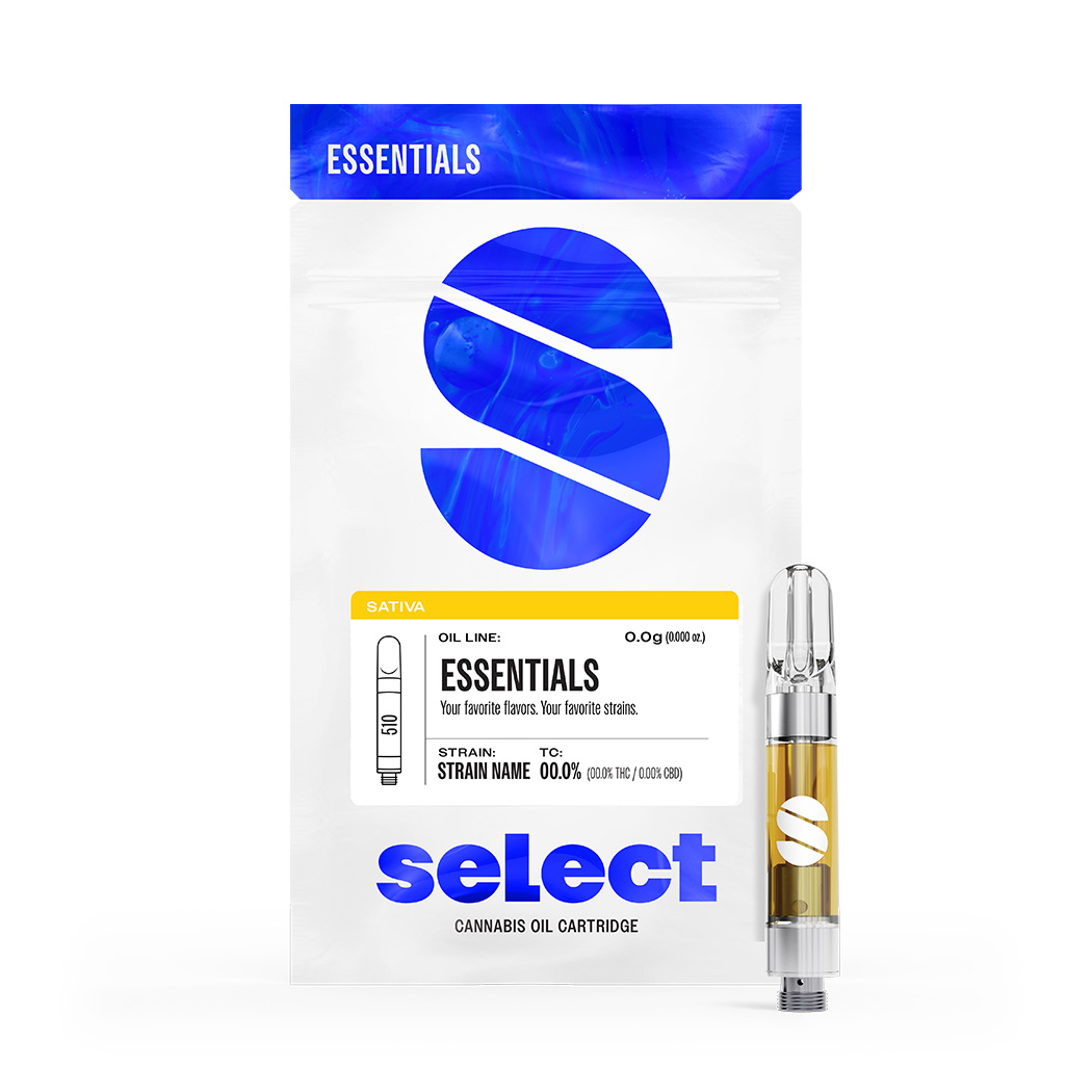 Photograph of product: Select - Essentials Cartridge - Sour Tangie (S) (1.0g)