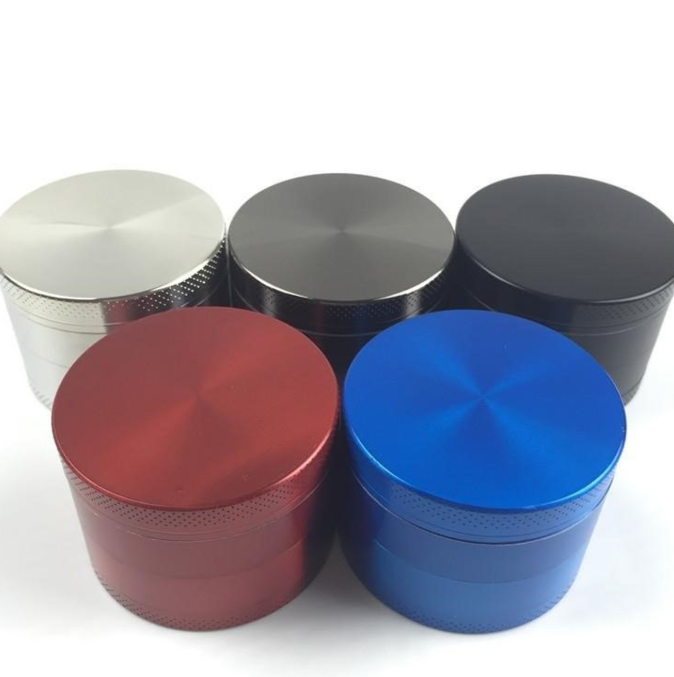 Photograph of product: Luvbuds | Grinder | 63mm Zinc 4pc | Assorted Colors