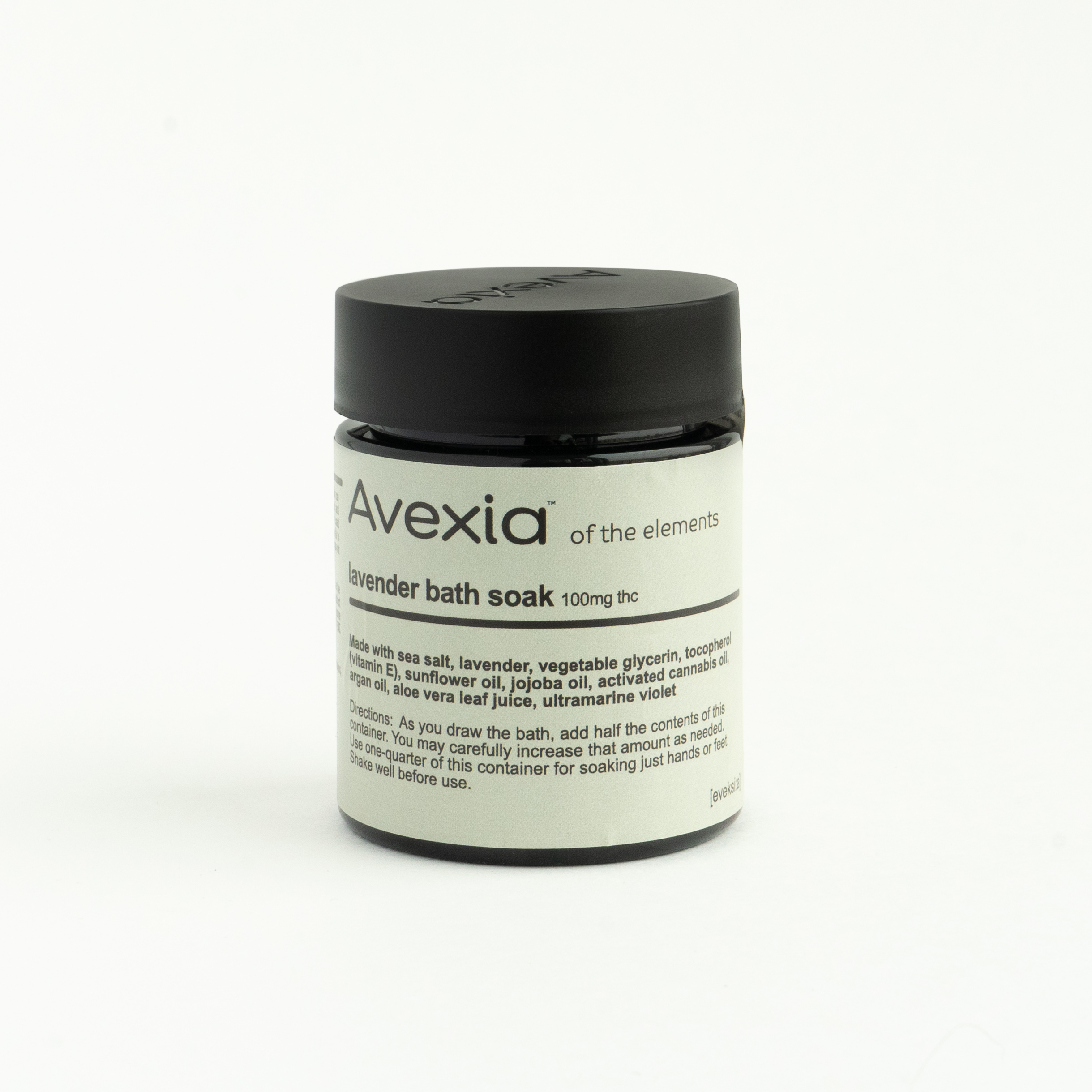 Photograph of product: Lavender Epsom Salt Soak (100mg)