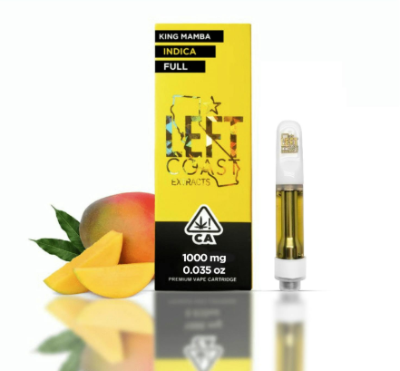 Photograph of product: Left Coast King Mamba Cartridge