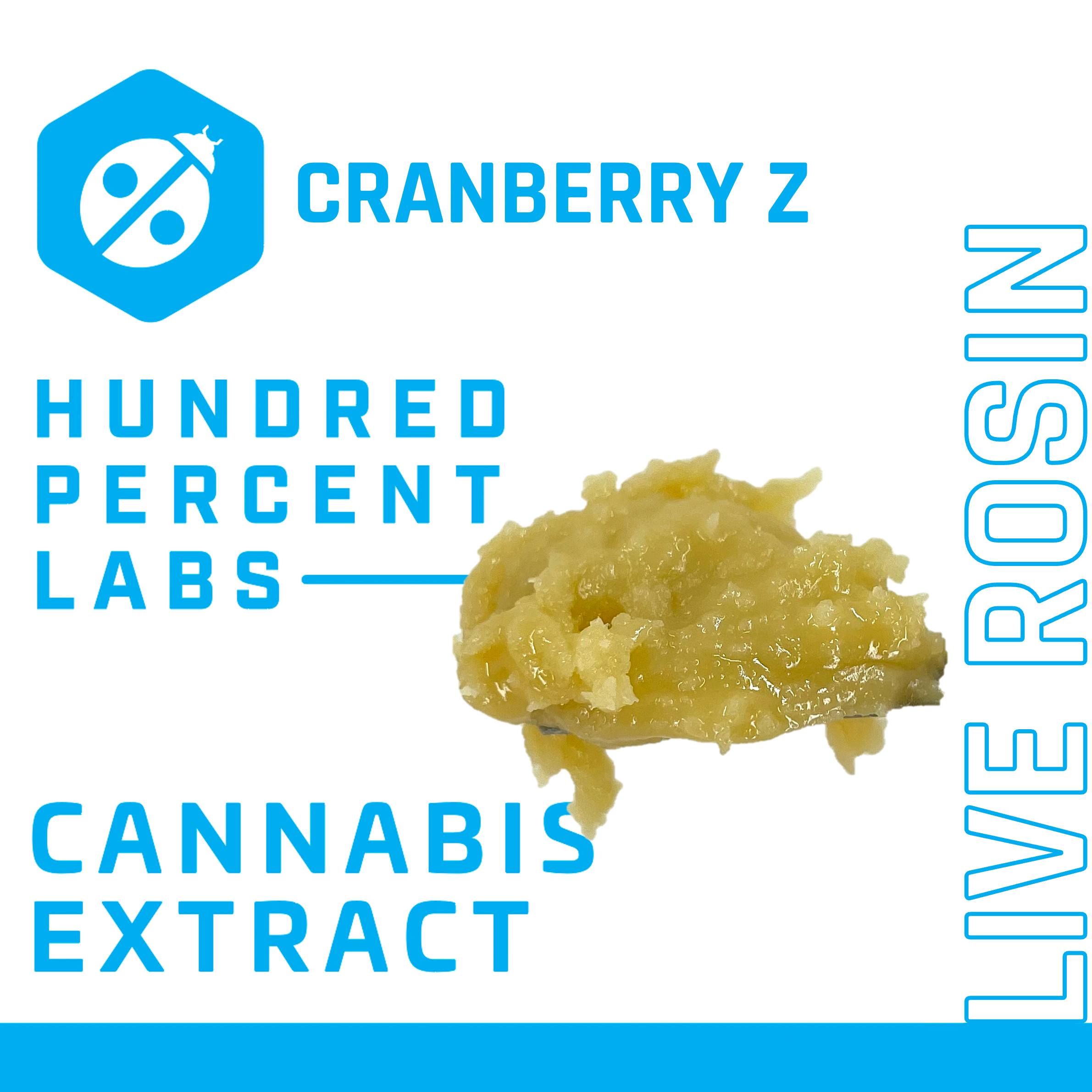 Photograph of Product: Cranberry Z x Phantom Dosi | Live Rosin | 1g