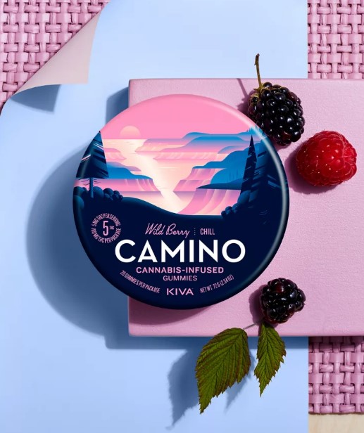 Photograph of product: Gummies | Chill - Wild Berry | 100mg | 20pk | Camino