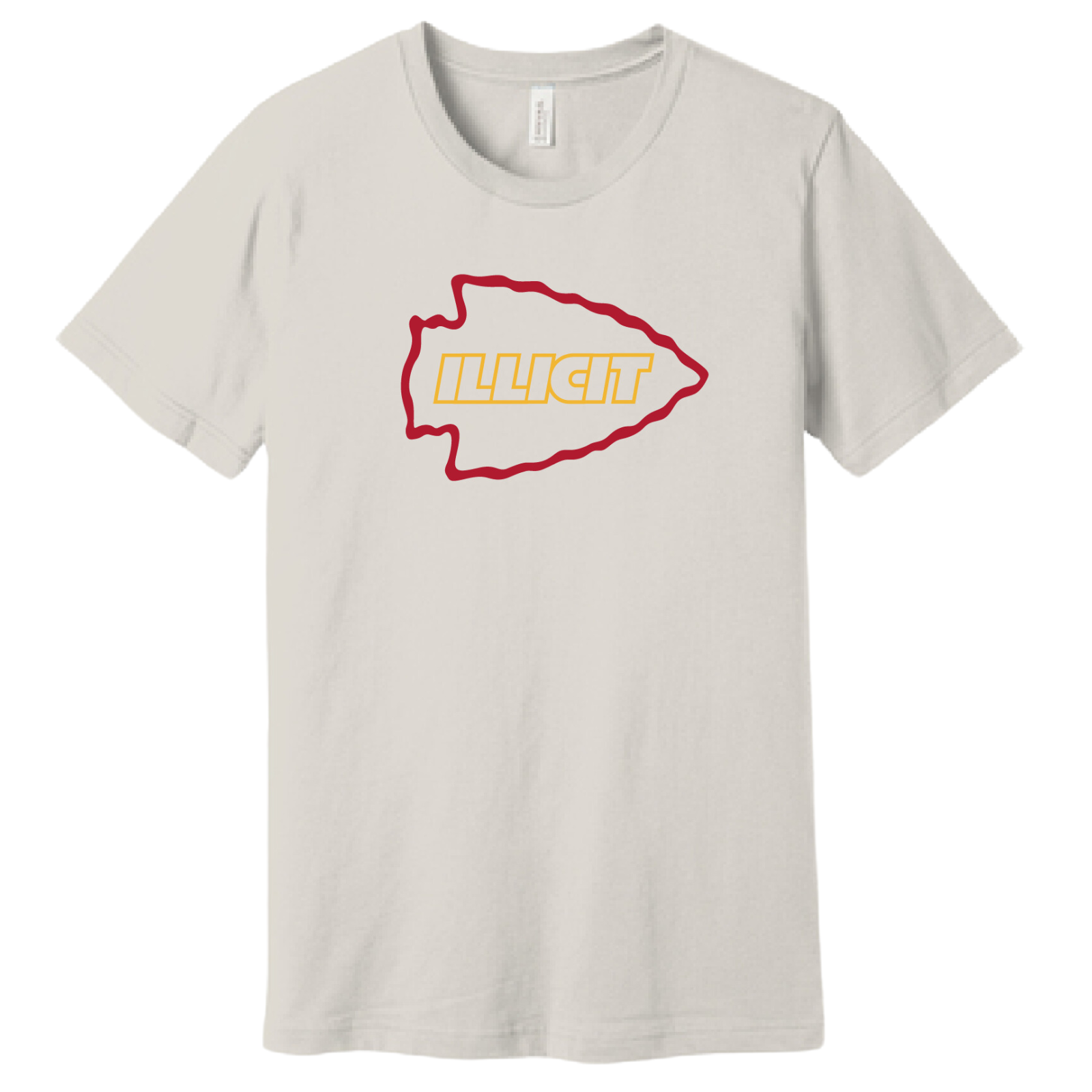 Photograph of product: Arrowhead T-Shirt | Vintage White