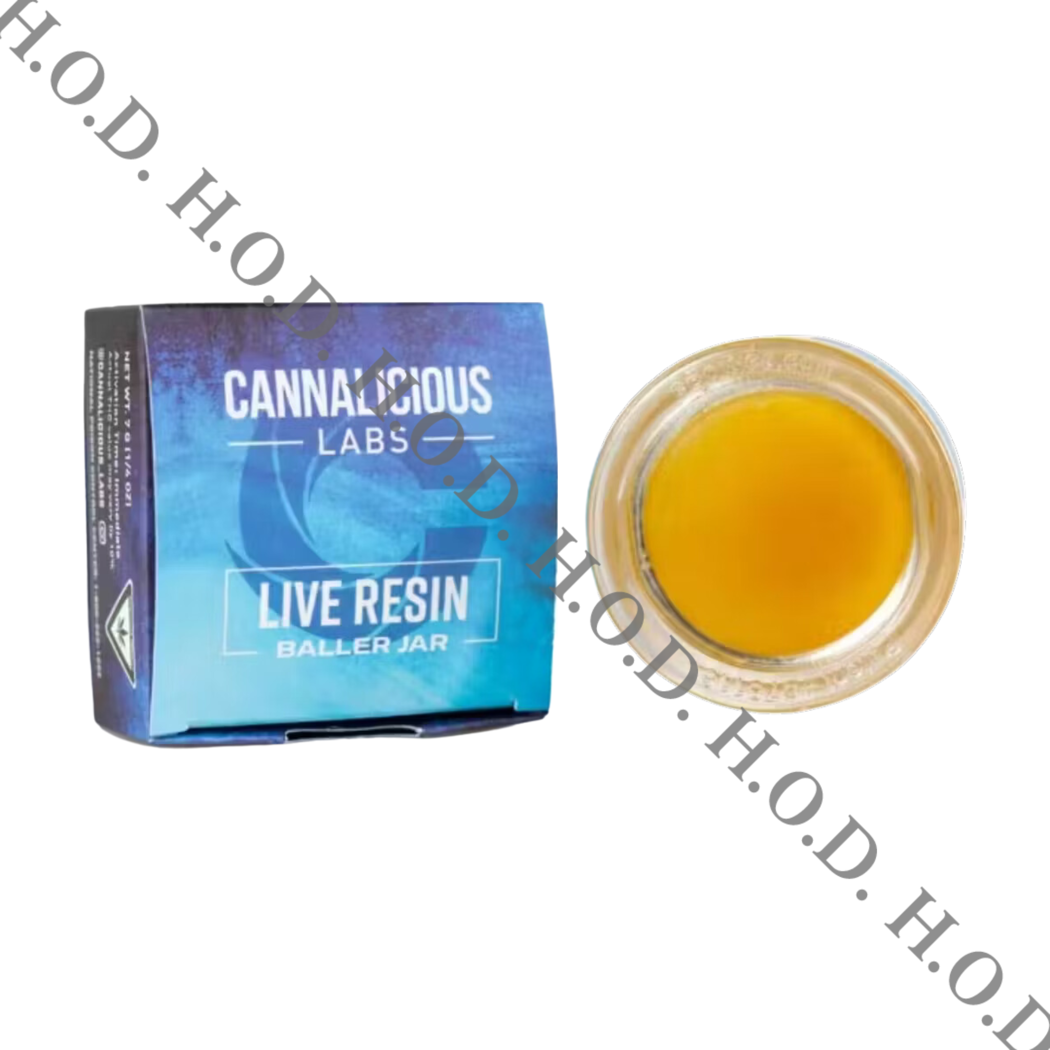 Photograph of product: Cannalicious Caramel Cream Baller Jar 7g