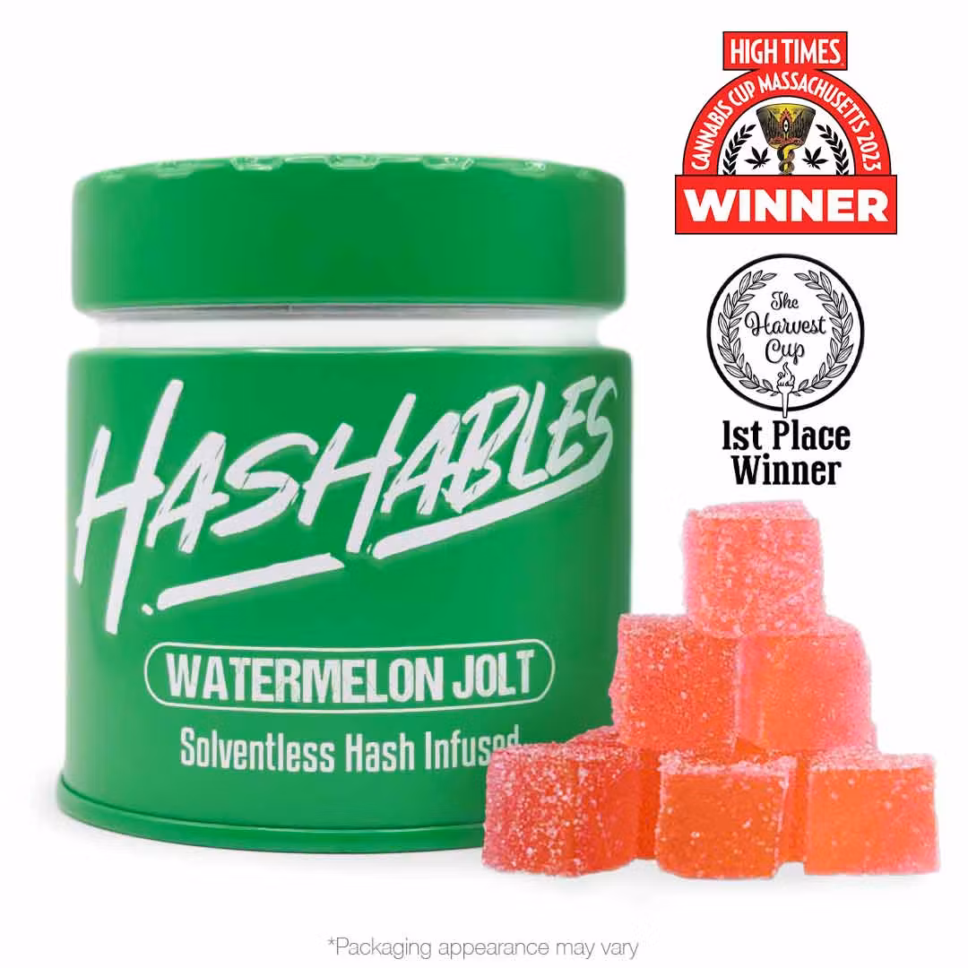 Photograph of product: au chocolatables 'Watermelon Jolt' 20pcs/100mg