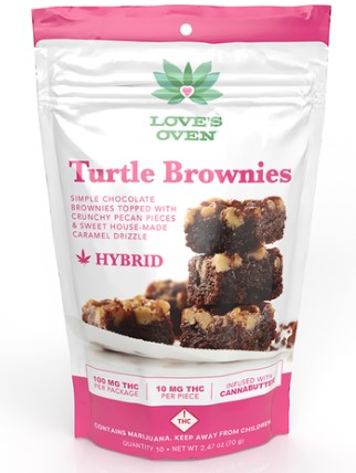 Photograph of product: Love's Oven | Brownies | Turtle (H)