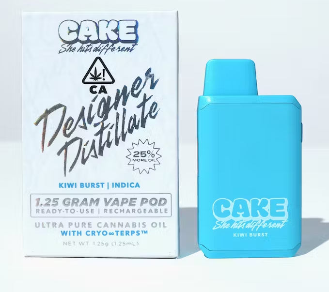 Photograph of product: Cake Kiwi Burst Oui'd All In One 1.25g