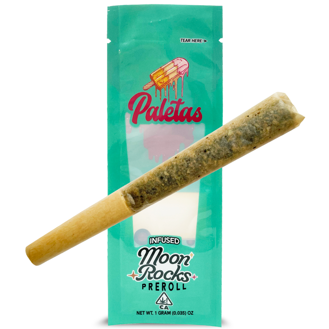 Photograph of Product: Paletas Watermelon OG Indica Infused Moonrock Joint 1g