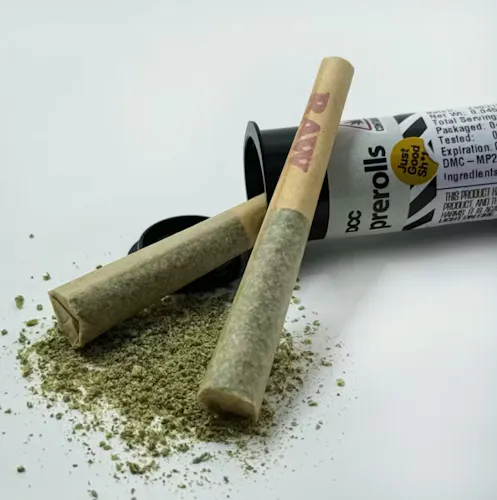 Photograph of product: DCC | 'Bold Edition' Grape God | .5g Diamond Infused Pre Roll 2 Pack
