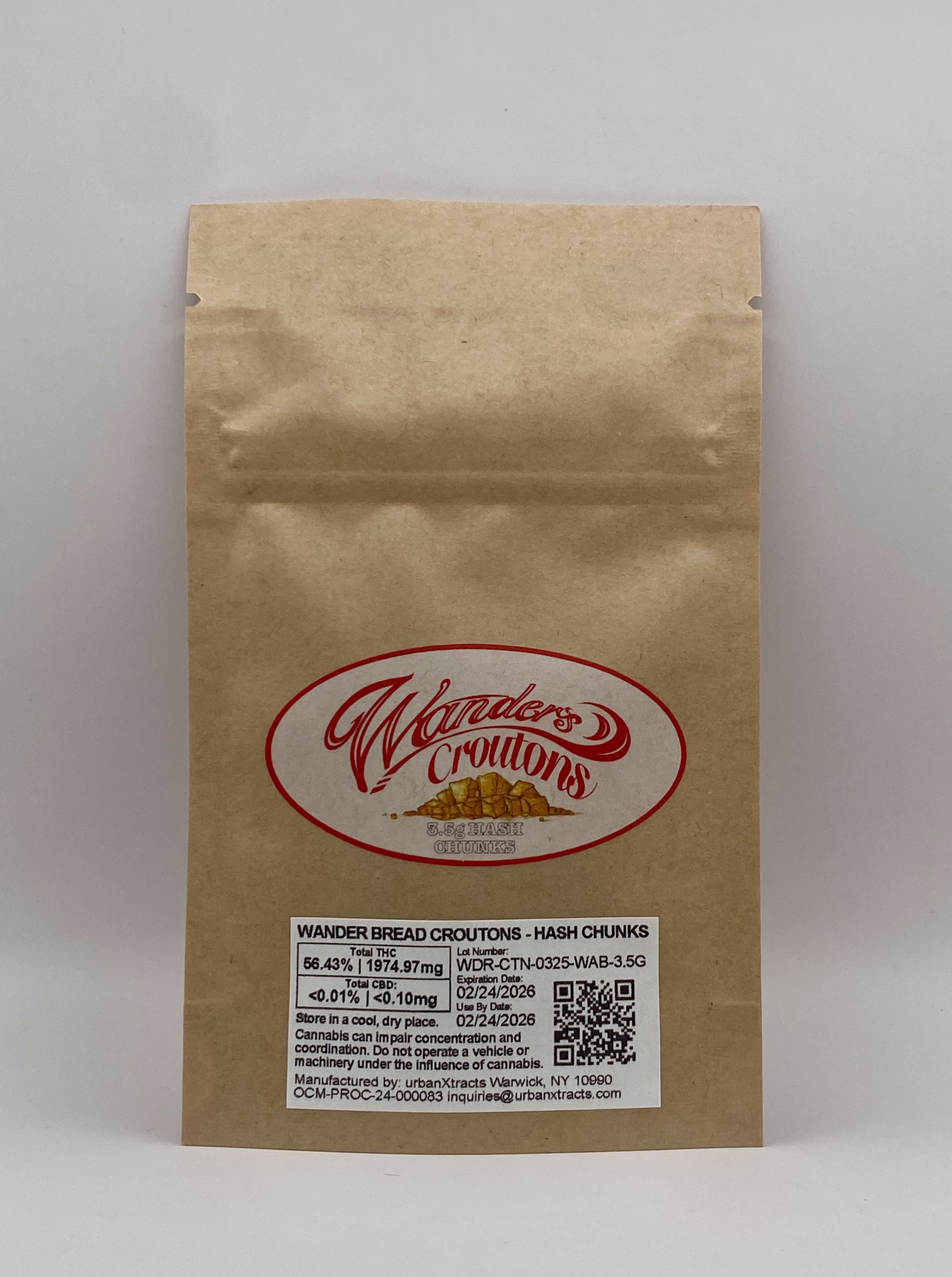 Photograph of product: Wander's | Wander Bread | 3.5g | Croutons