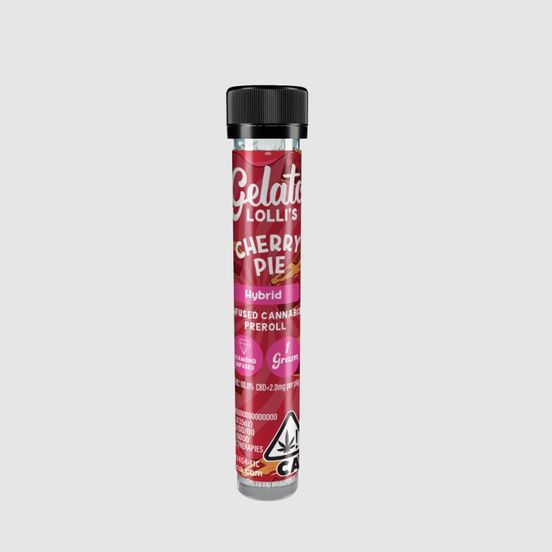 Photograph of product: Gelato Infused Pre-Roll Cherry Pie 1.2g - 