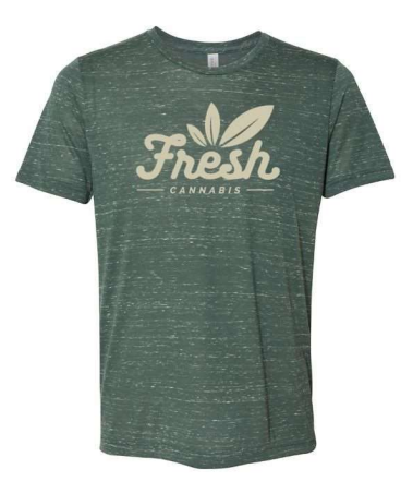 Photograph of product: Fresh | Unisex Tee | Green Marble | S