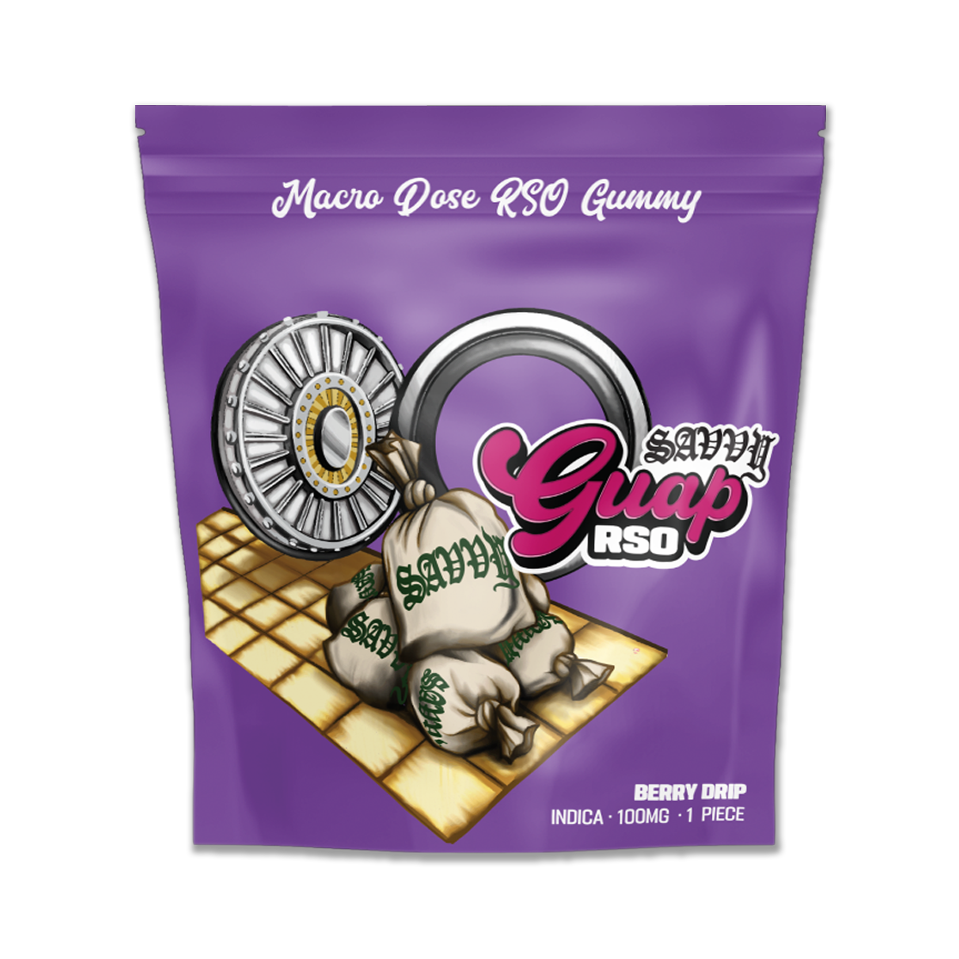 Photograph of product: Gummy | RSO Berry Drip