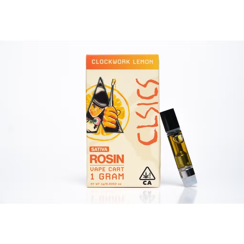 Photograph of product: Clockwork Lemon (Solventless) - 1g (S) - CLSICS