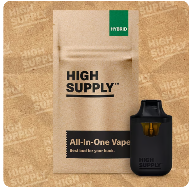 Photograph of product: High Supply - Disposable Vape- Tropic Thunder (2g)