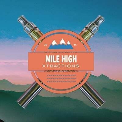 Photograph of product: Mile High Extracts | 1g Cart - G Mint 9