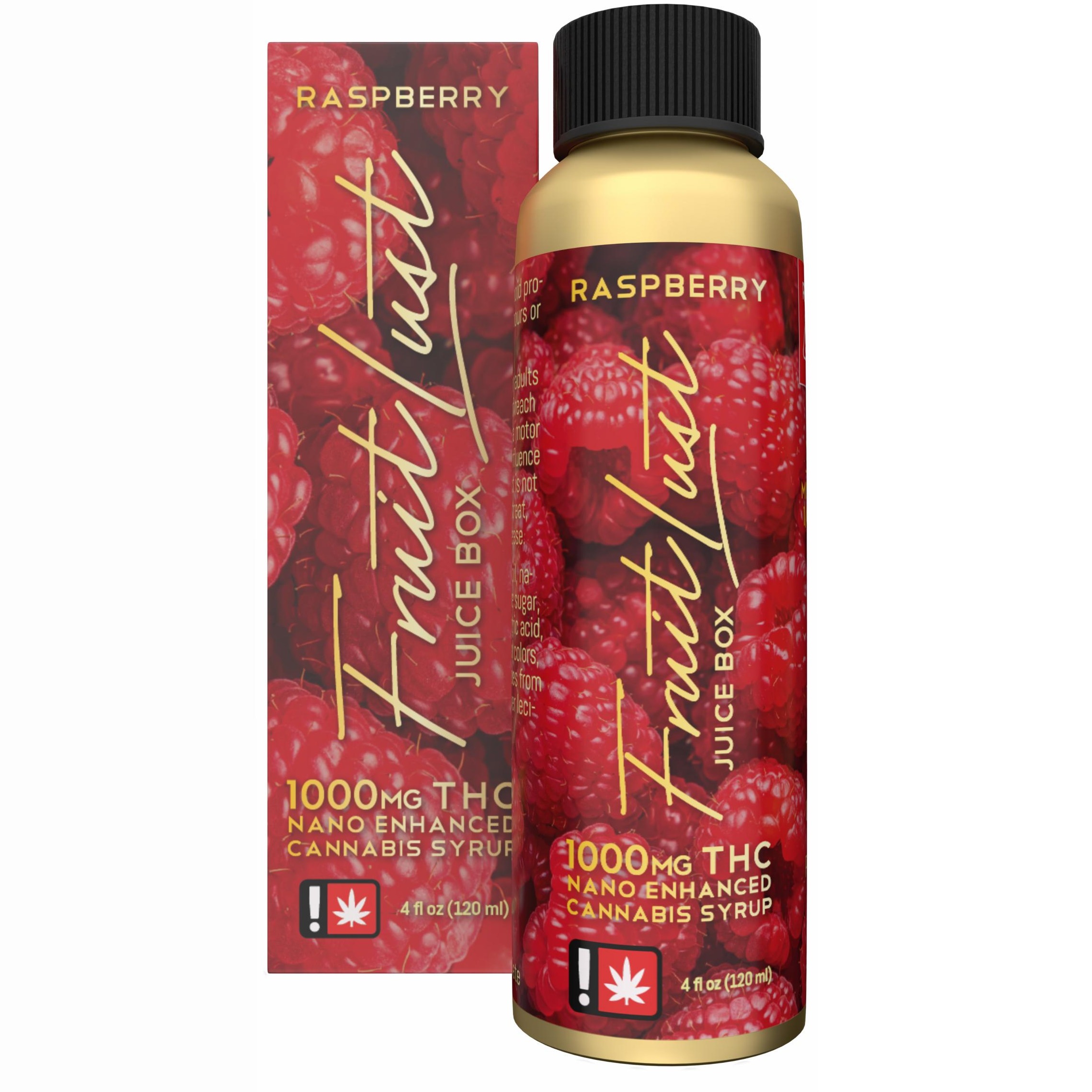 Photograph of product: Fruit Lust 1000mg - Raspberry
