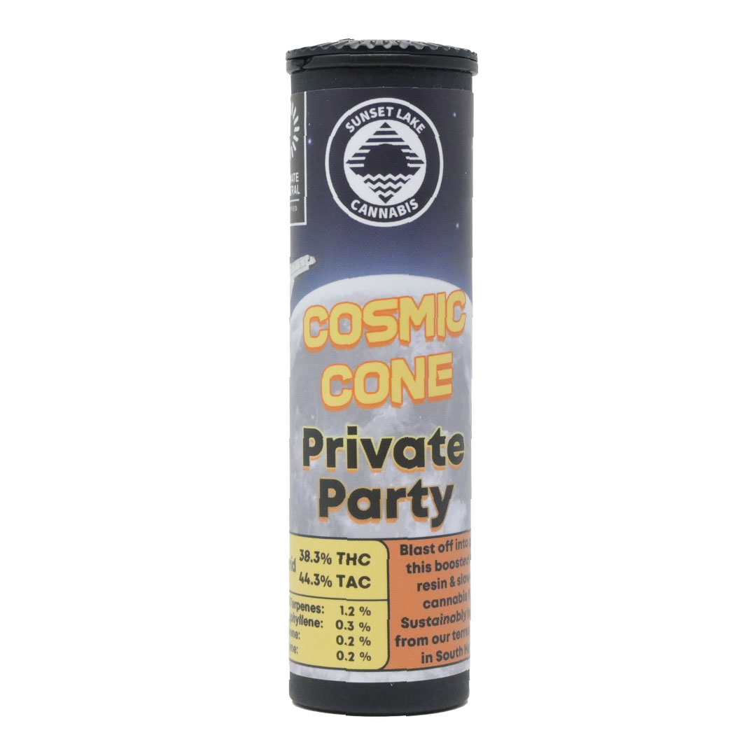 Photograph of product: Sunset Lake | Cosmic Cone - Private Party