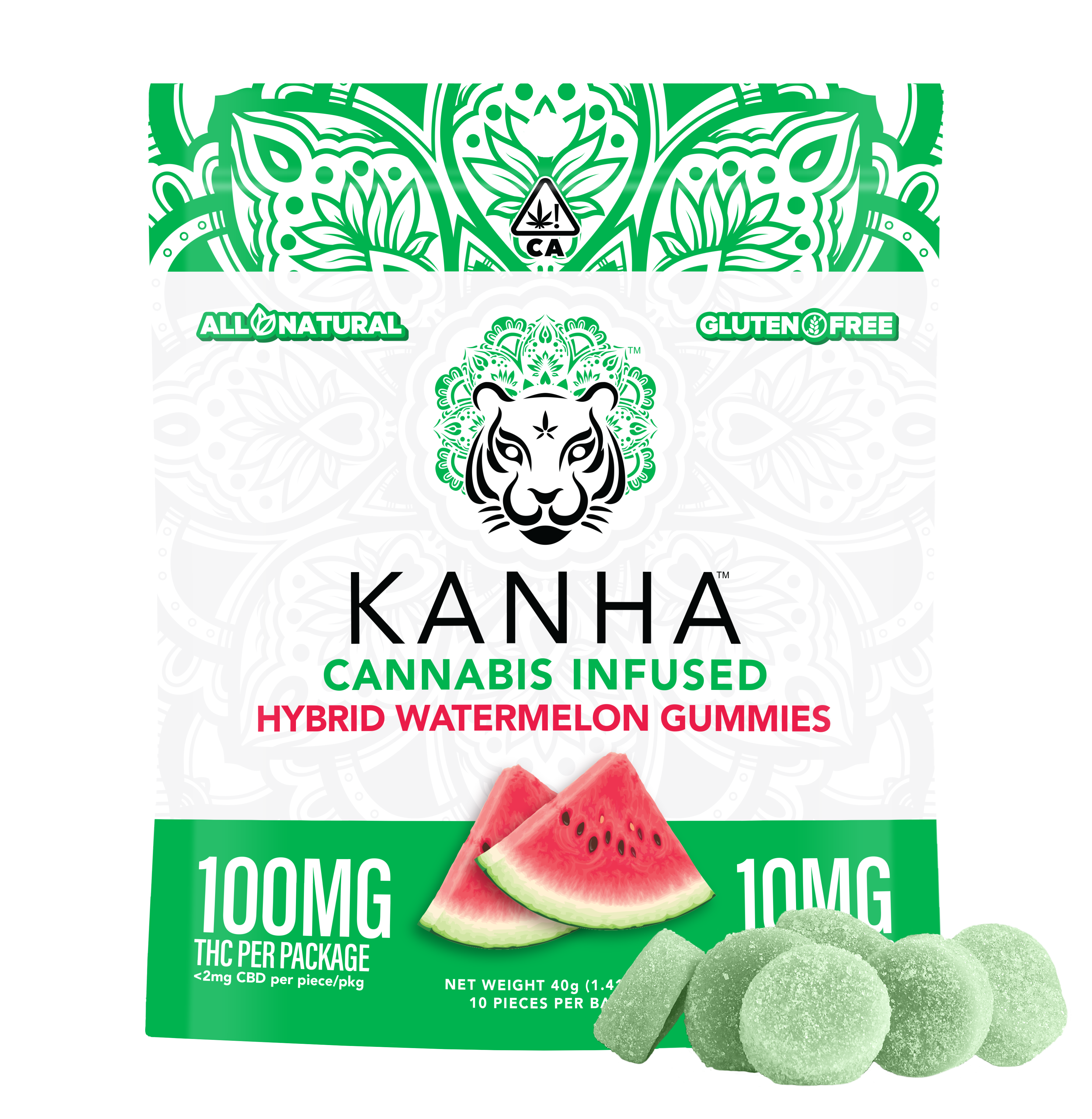 Photograph of product: WATERMELON (100MG)