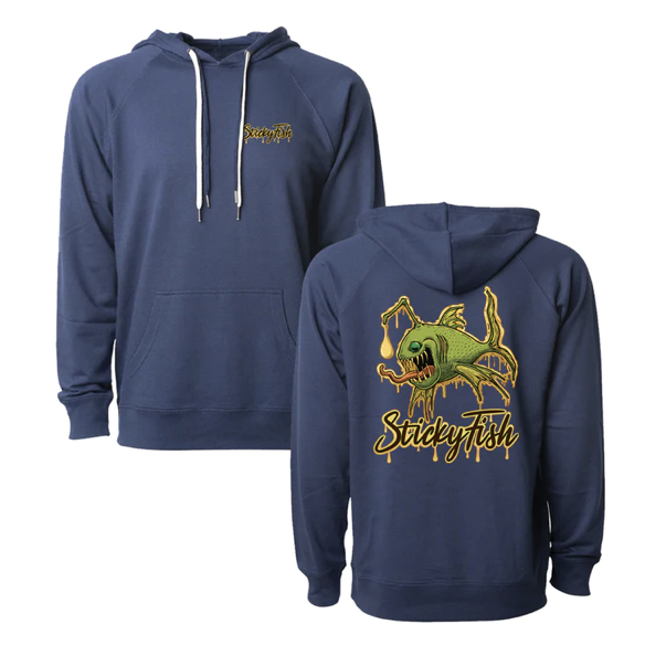 Photograph of product: Sticky Fish Classic Lightweight Hoodie XLG