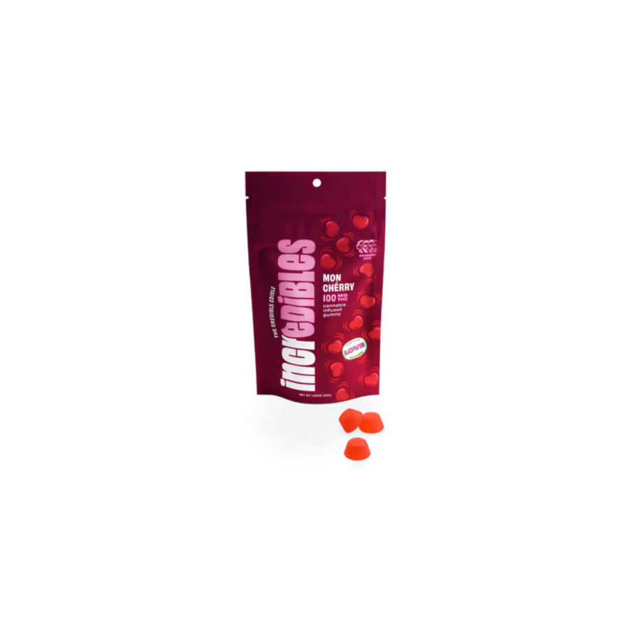 Photograph of product: Mon Cherry Oui'd Infused Gummy 20pk