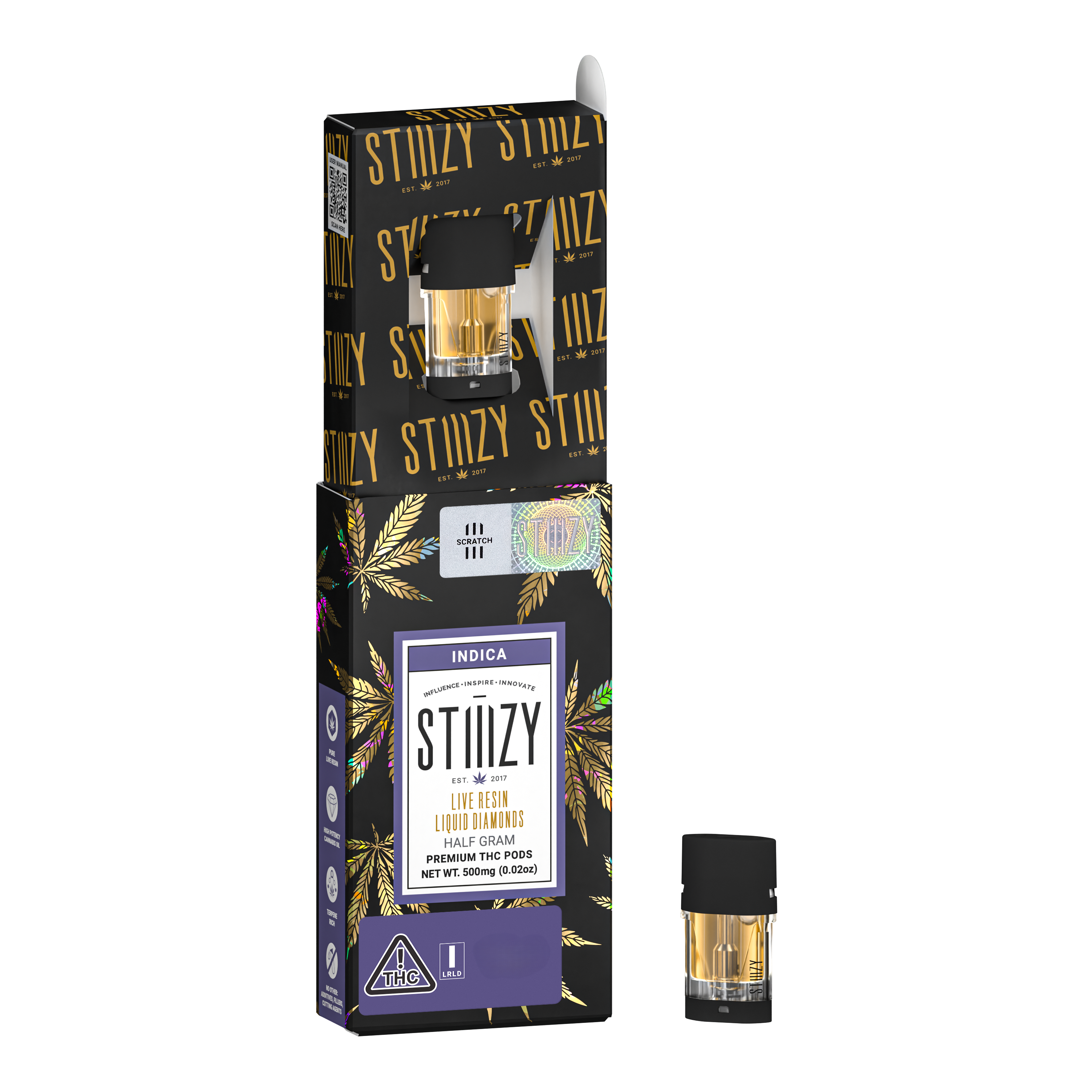 Photograph of product: Live Resin Tahoe OG Pod 0.5g