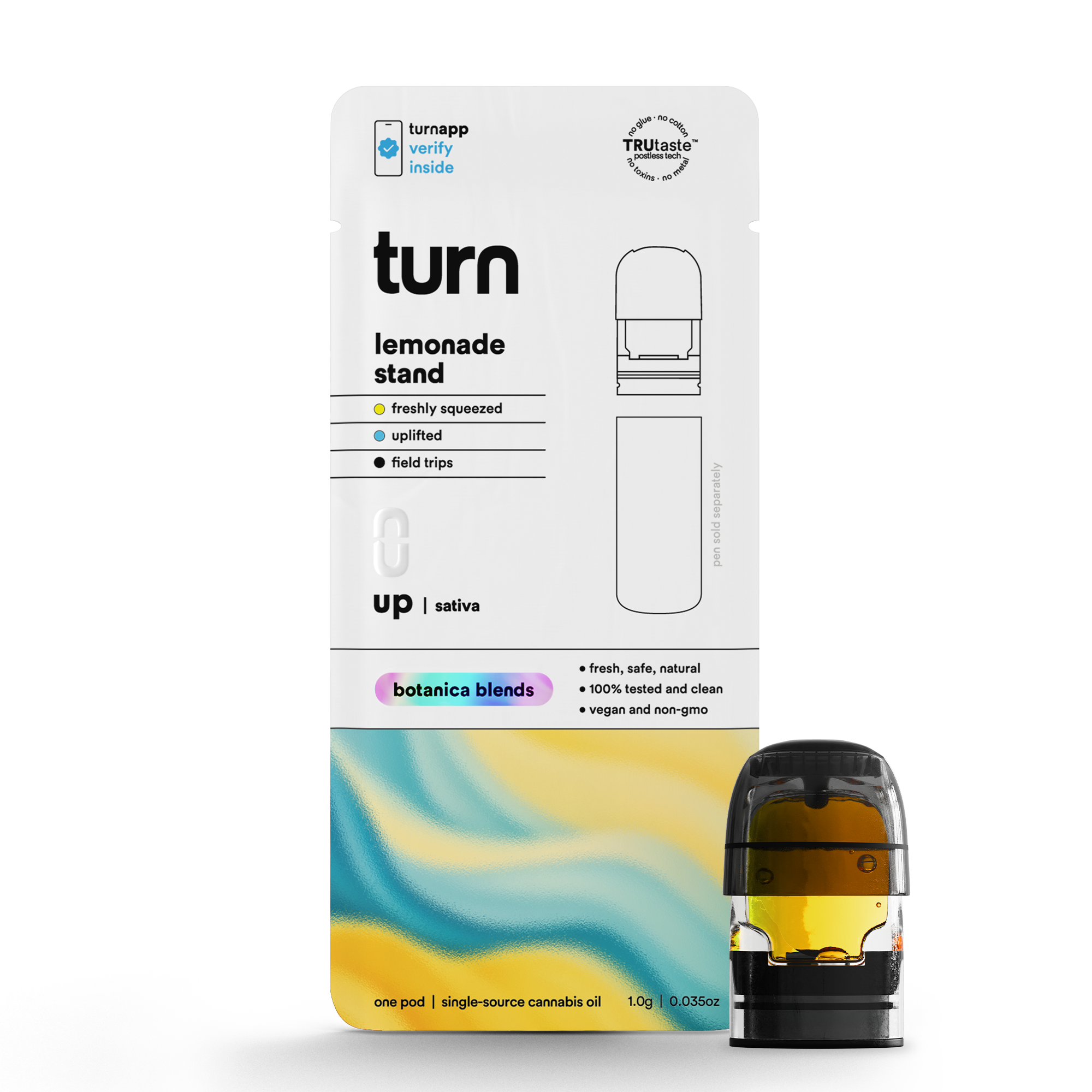Photograph of product: Turn | Botanical Blend | Lemonade Stand | Pod