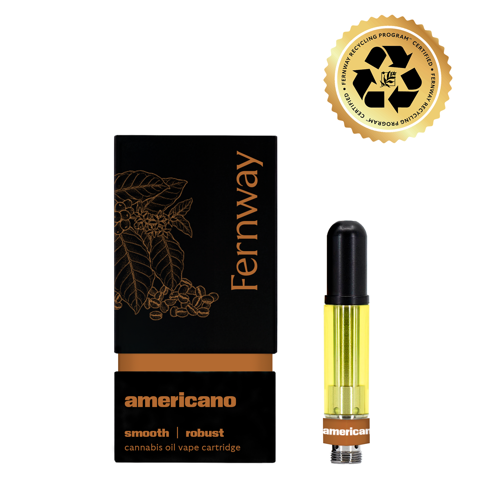 Photograph of product: Fernway - Americano - Vape Cartridge