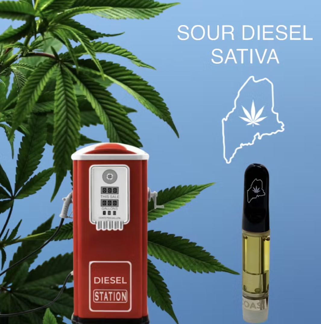 Photograph of product: High Coast Sour Diesel Distillate Cart 1mL