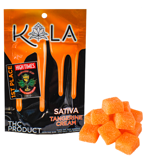 Photograph of product: Tangerine Cream | 200MG Gummies