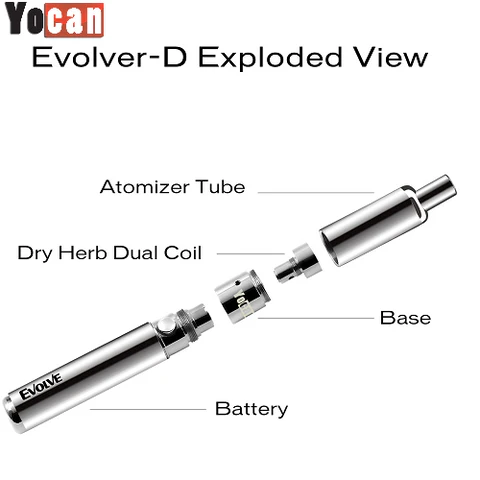 Photograph of product: AFG | Yocan Evolve-D Dry Herb Pen | Vaporizer