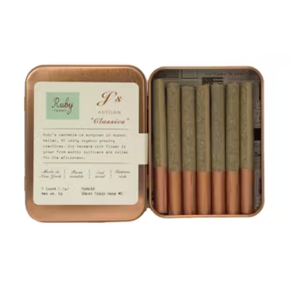 Photograph of product: Ruby Classics | Ghost Train Haze #2 | Pre-Roll 7 Pack | 5g