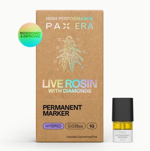 Photograph of product: Permanent Marker Live Rosin Pod